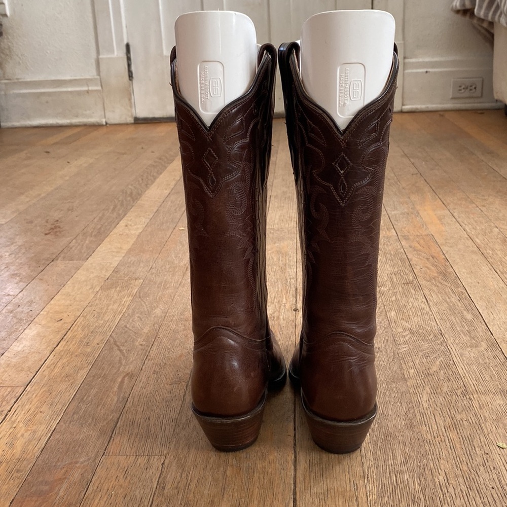 EUC RESISTOL RANCH BOOTS. - Picture 3 of 9